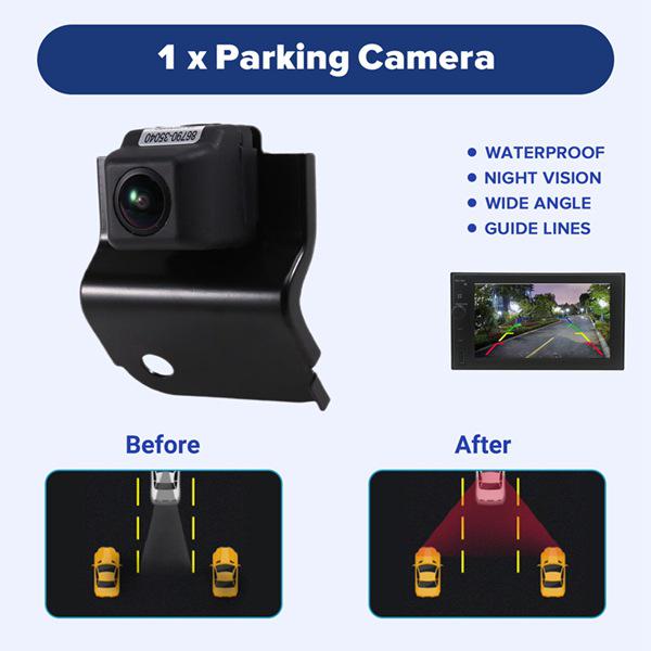 Suitable Rear View Camera for 09-14 Toyota FJ Cruiser (8679035040 590934)