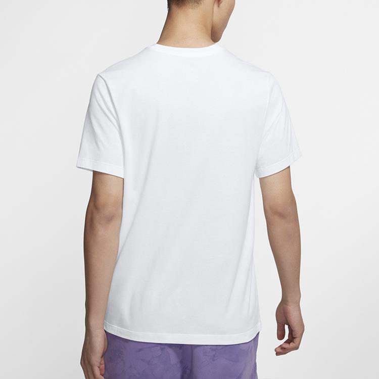 Jordan Футболка с коротким рукавом Jumpman с логотипом, мужские топы, белая BQ6741-101