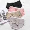 Trendy Lady Panties One-Piece Type Daily Wear Female Sweat-absorbing Close Fit Briefs Panties for Living Room