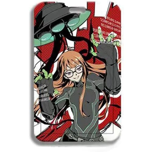 Sakura Persona 5 Pass Case, IC Card Case, Double-Sided Print, Transportation Card Holder, Ren Amamiya, Akira Kurusu, Ryuji Sakamoto, Ann Takamaki, Fut