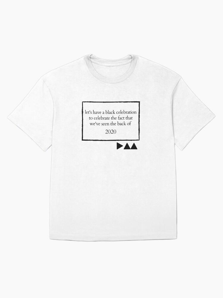 Black Celebration 2020 Depeche Mode Oversized T-Shirt
