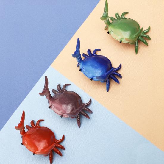 Подставка для ручек в виде краба для тяжелой атлетики, креативный настольный органайзер, декоративный настольный аксессуар для школы