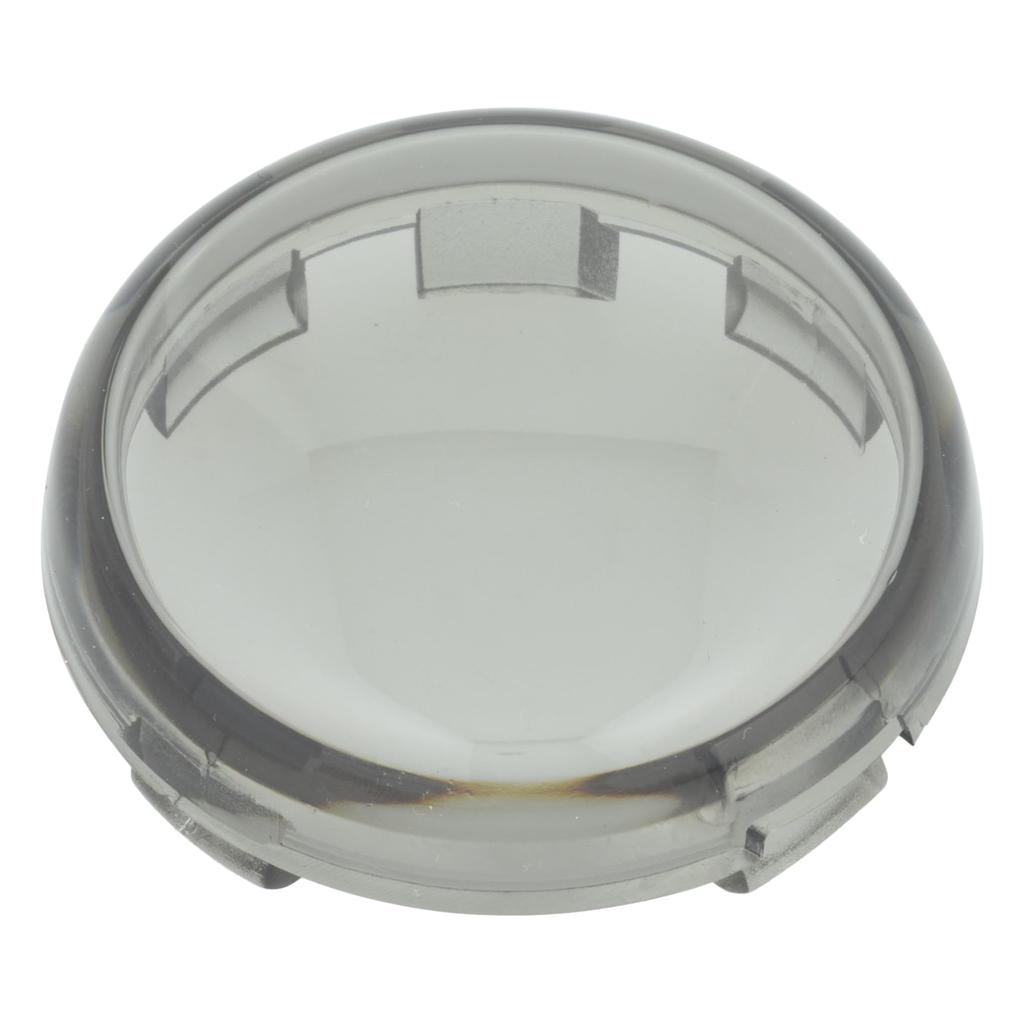 Kijima HD-01268 Motorcycle Parts Turn Signal Lens Set, Bullet Type, Smoke, Set of 2