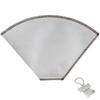J-kitchens Stainless Steel Mesh Coffee Filter for 6-8 People, Includes Original Tag