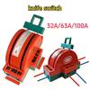 2 Pole Double Throw Knife Disconnect Switch 32A 63A 100A DPDT Cutter Safety Power Disconnect Switch 2024