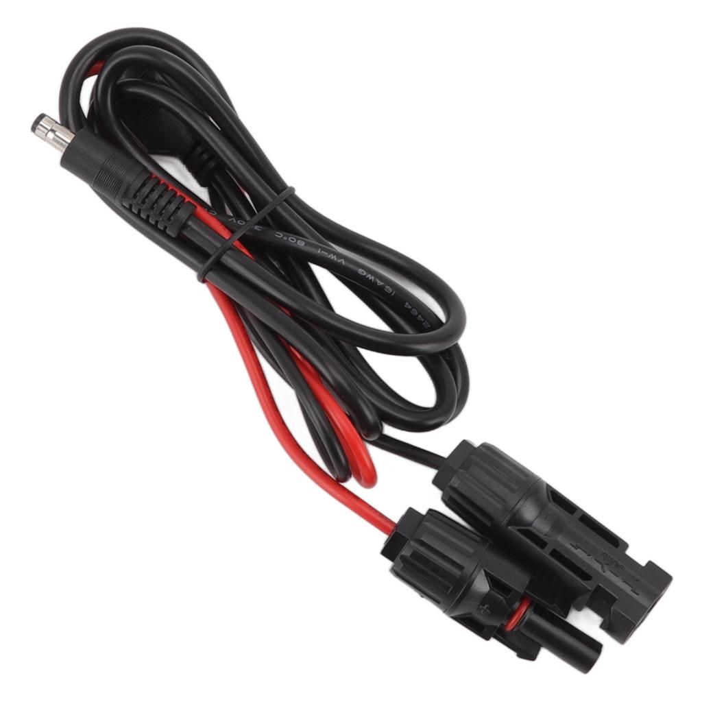 16AWG Solar Connector To DC 5.5mm Male Adapter Cable Copper Solar Panel Extension Cable