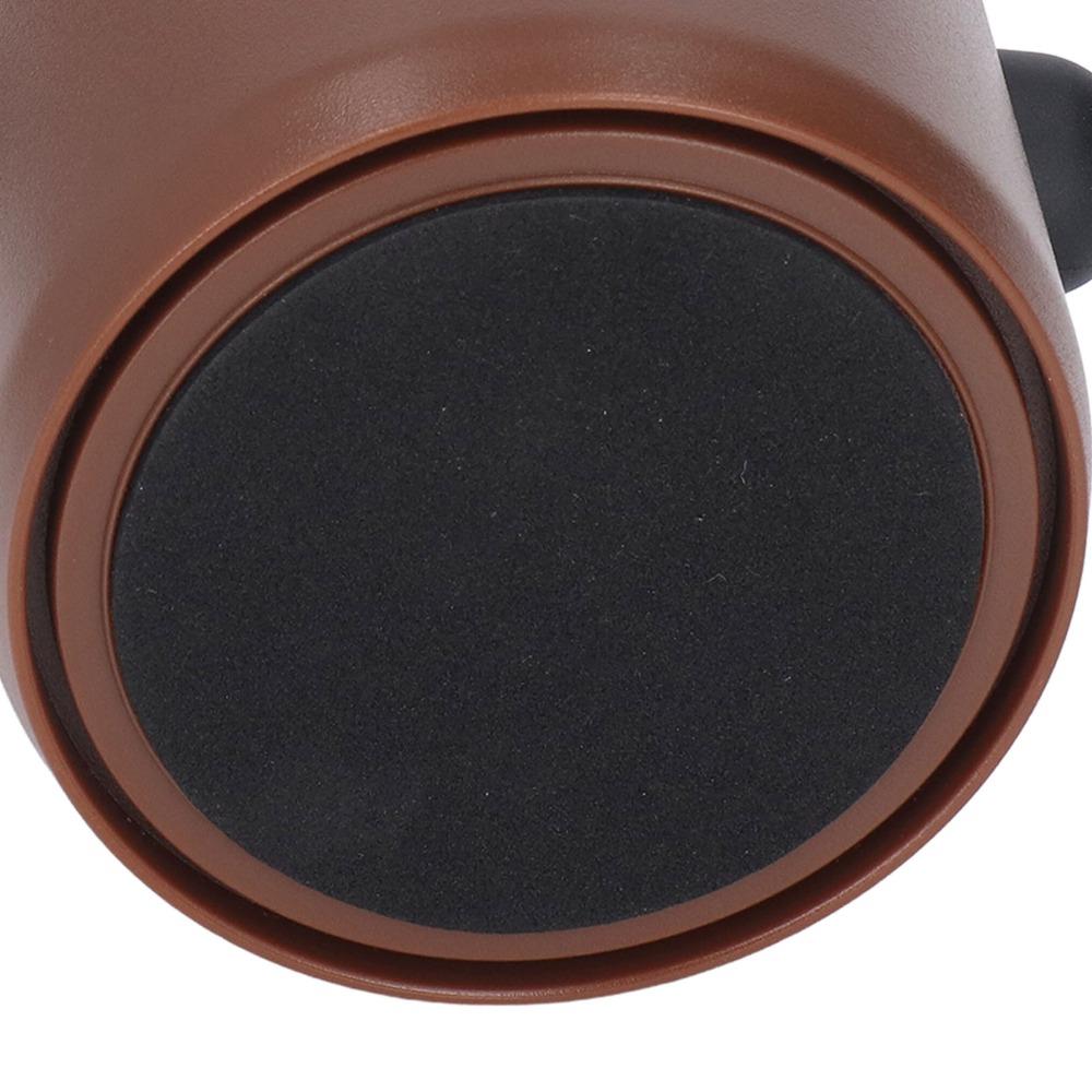Non-Slip Base Coffee Grind Dump Bin Shock Absorbent Espresso Knock Box Coffee Bar Use