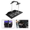 Universal Battery Tray Bracket Storage Battery Holder Tray Mount Hold Down Clamp Bracket Kit Car Accessory for Auto SUV