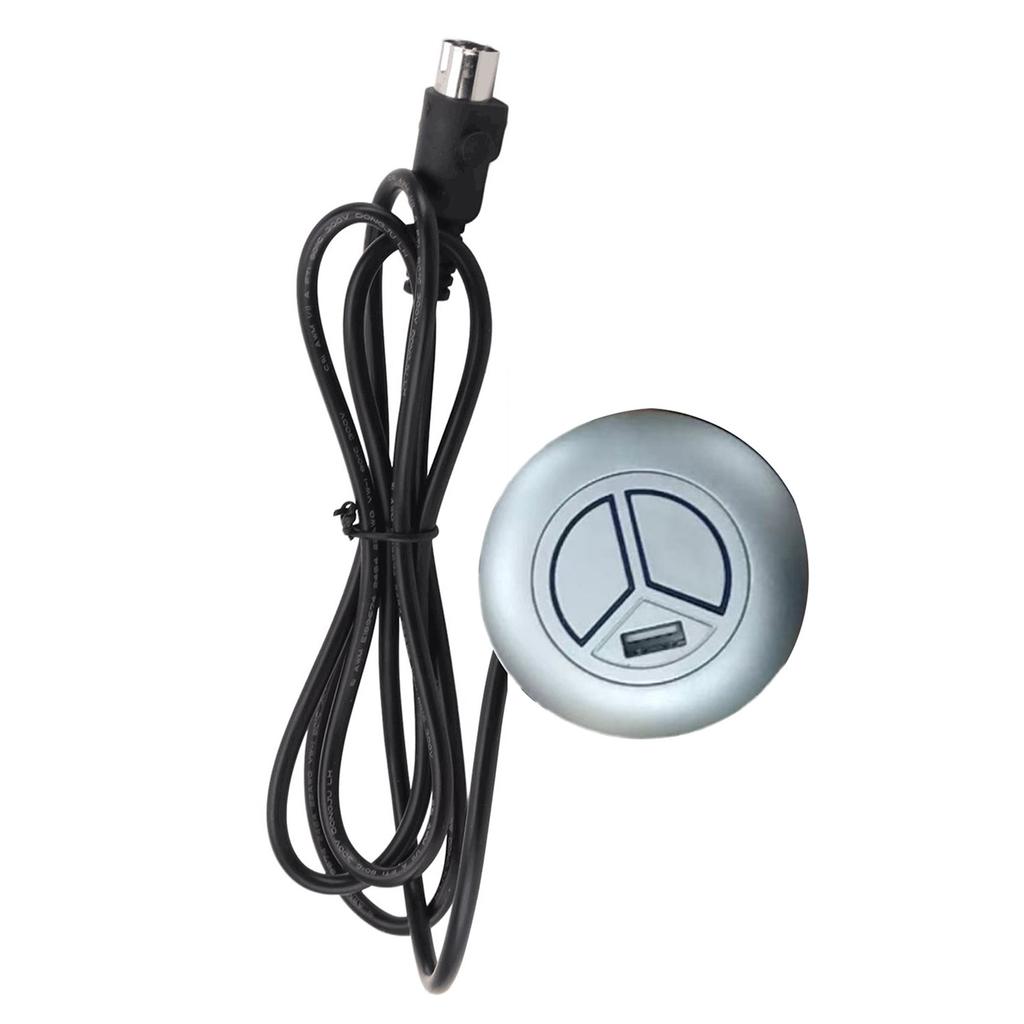 2-кнопочный круглый ручной переключатель с портом для зарядки USB для контроллеров электрического дивана-реклайнера с подъемником, замена
