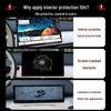 Закаленная пленка для экрана навигации Mazda EZ60 и защита селектора переключения передач