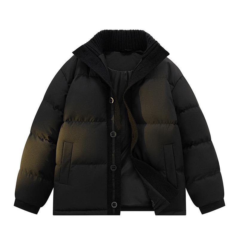 OO стеганая куртка с воротником-стойкой для мужчин и женщин на осень и зиму, утолщенная свободная стеганая куртка для пар