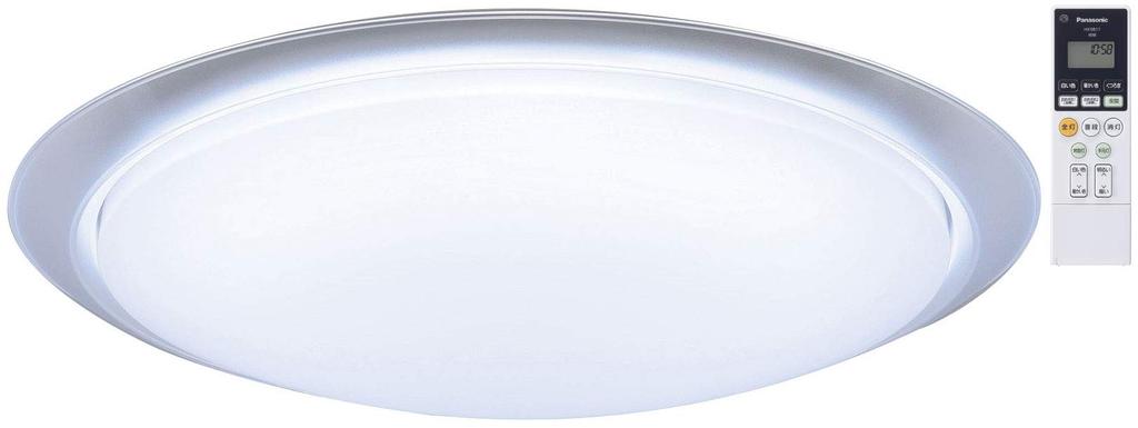 Panasonic LED Ceiling Light for Equipped with Model with Indirect Dimmable and Color 8 Tatami Bedrooms, Wake-up Light, Light, Adjustable, Mats,