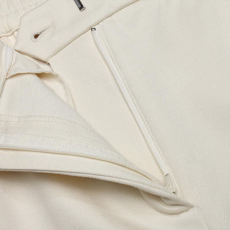 Fila Свободные Удобные Вязаные Повседневные Брюки с Широкими Штанинами Женские брюки Облачно-Грибной-Белый F11W514803FWT