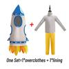 Pea Nut Apparel Dm0181 Kids' Rocket Cosplay Space Stage Costume Unisex Dancewear For Cosmic Performances