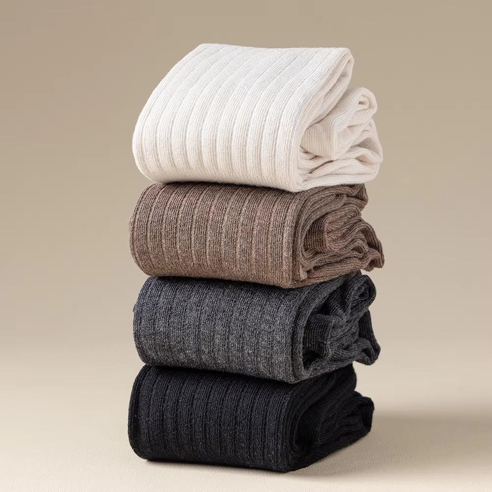 Сохраняющие тепло гольфы до колена однотонные гольфы выше колена модные грелки для ног осень зима