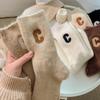 Women's Winter Thick Wool Mid-Calf Socks - Trendy Cotton with Plush Velvet, Warm and Cozy for Autumn and Winter