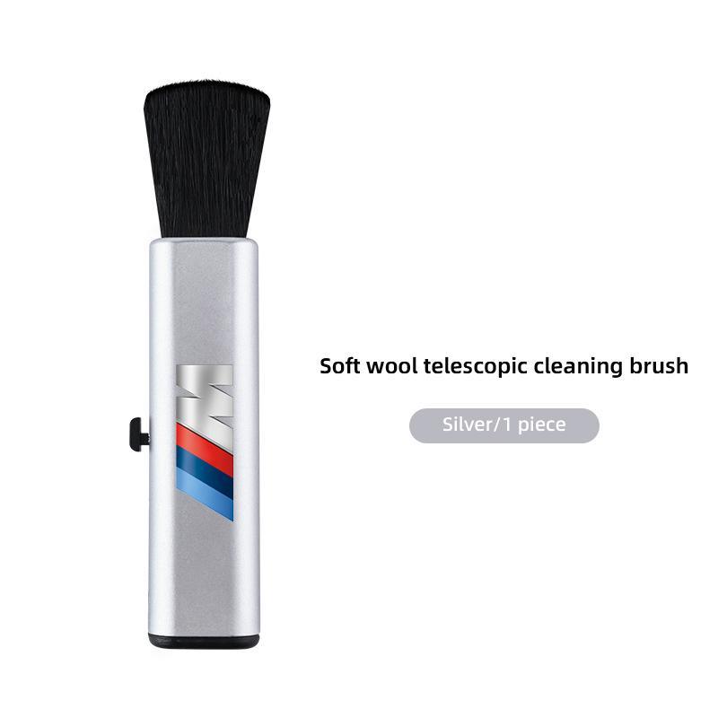 BBIL9 Car Interior Cleaning Soft Brush Tool Dust Remover Sticker For BMW G80 G06 G07 G42 G14 G15 G16 F82 X1 X3 M1 M2 M3 M4 M5 M6 M7