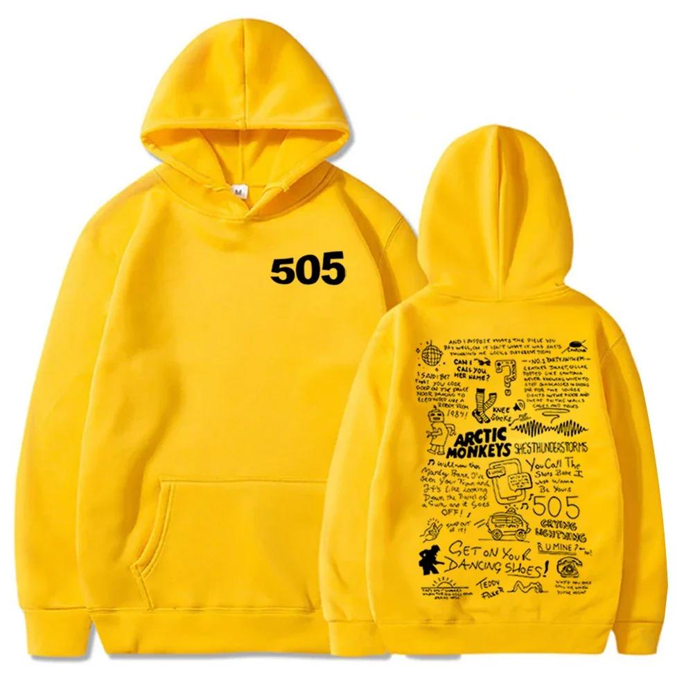 505 Hoodie Arctic Monkeys Music Hoodie Arctic Monkeys Merch Подарок для фанатов Arctic Monkeys Пуловер Топы Уличная одежда Унисекс