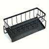 1Pc Kitchen Rack, Rag Drainage Rack, Non-punched Household Spice Rack, Sink Faucet Sink Rack Shelf  Wall Shelf   Sponge Storage