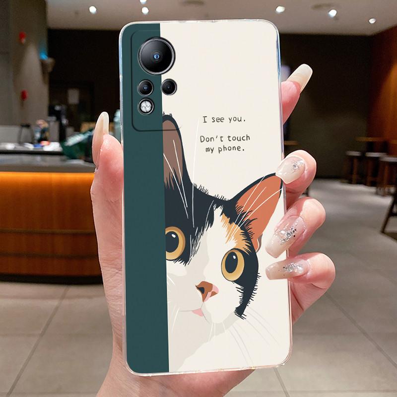 Чехол для Infinix Note 12 G88 X663 X663C X663D Чехол Роскошный Дракон Милый Крутой Мальчики Девочки Прозрачный Мягкий ТПУ Чехол для Телефона