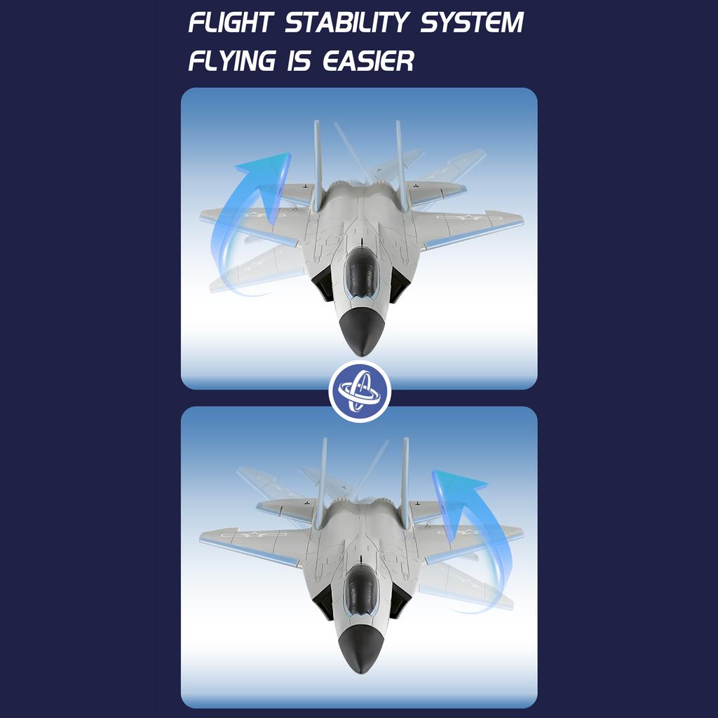 2.4GHz Remote Control Airplane 4CH EPP Foam Remote Control Aircraft 3D 6G Mode Built In Six Axis