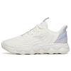 Running Series Bounce Shock Absorption Low Top Running Shoes Women Sneakers White Purple 122145530R-1