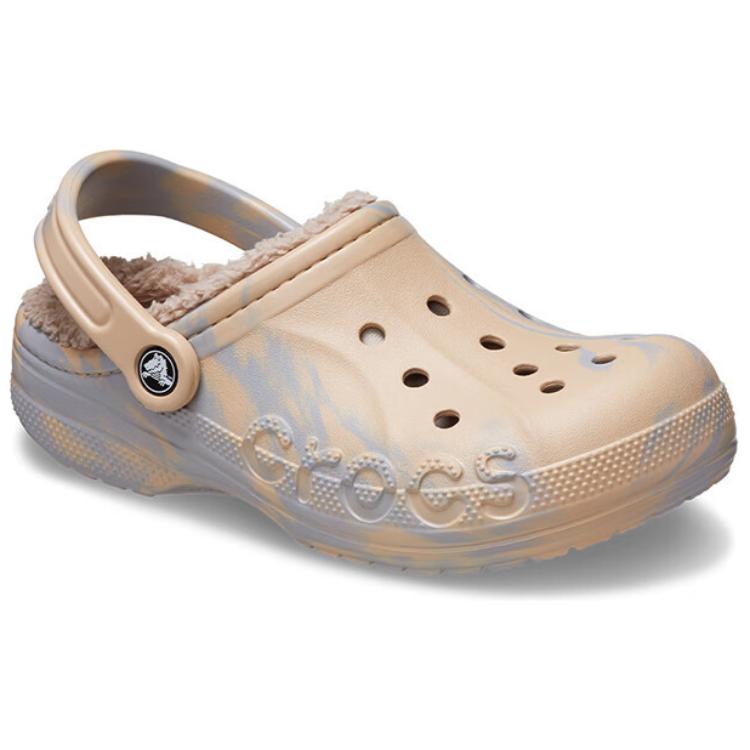 Crocs Модные клоги с круглым носком Унисекс Обувь Коричневый 208333-2ZM