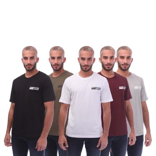 Jack And Jones Mens Speed T-Shirt (Pack of 5)