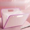 A4 Pockets File Folder Test Paper Storage Folder Waterproof File Organizer Classified Multi-layer Large Capacity Portfolio