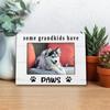 Dog Grandparents Gifts 4x6 Picture Frame, Pet Photo Frame, Dog Grandma Grandpa Lovers Owner Gifts for Women Men, Pet Lover Gift Wooden Picture Frames