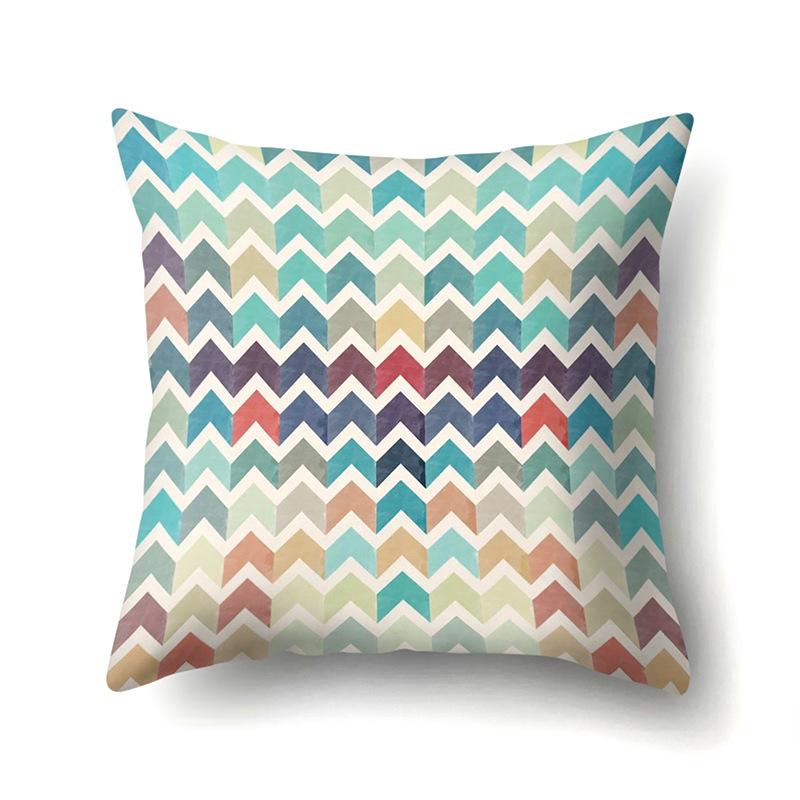 Polyester Pillowcase Automobile Decoration Home Printed Pillowcase