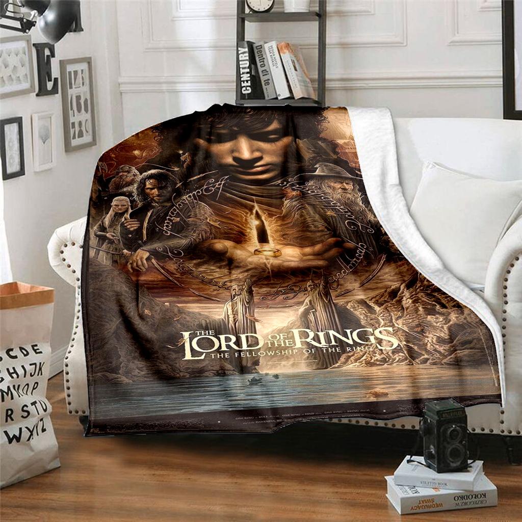 The Lord Of The Rings Throw Soft Comfortable All Seasons Blanket Perfect Gift Couch Office Nap Outdoor Travel Blanket