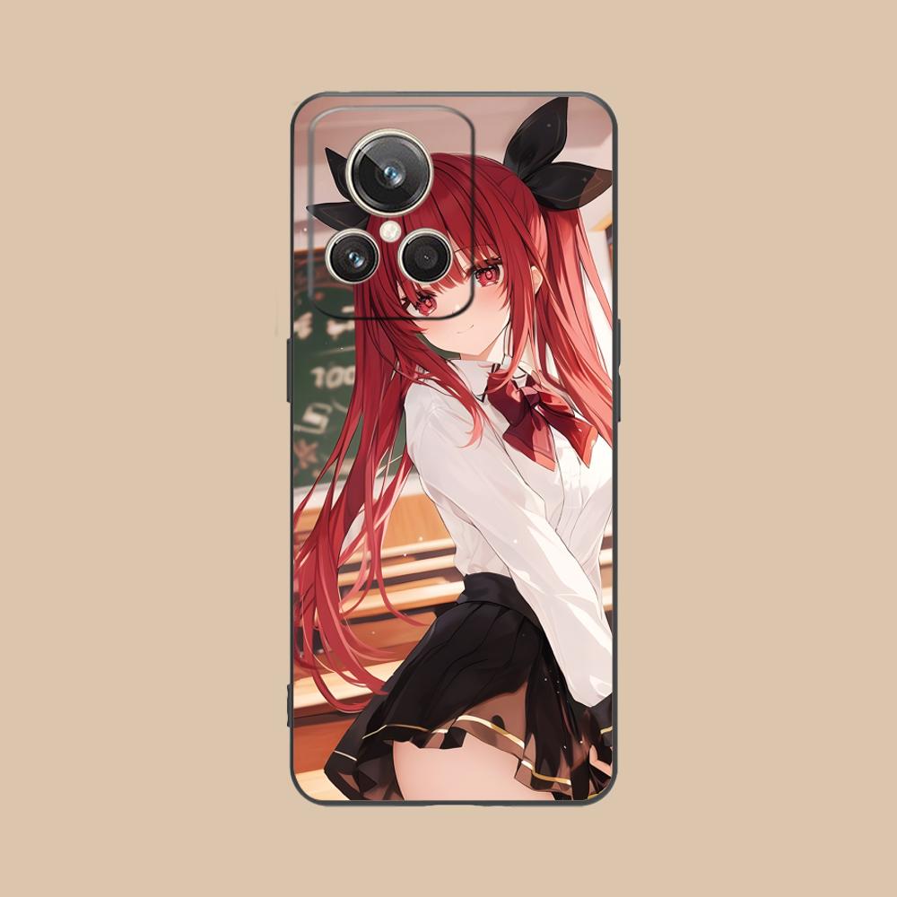 Чехол для мобильного телефона из ТПУ Date a Live Котори Ицука для Realme 15 14 13 12 11 10 9 Pro Plus T i Lite 5G Цветная печать