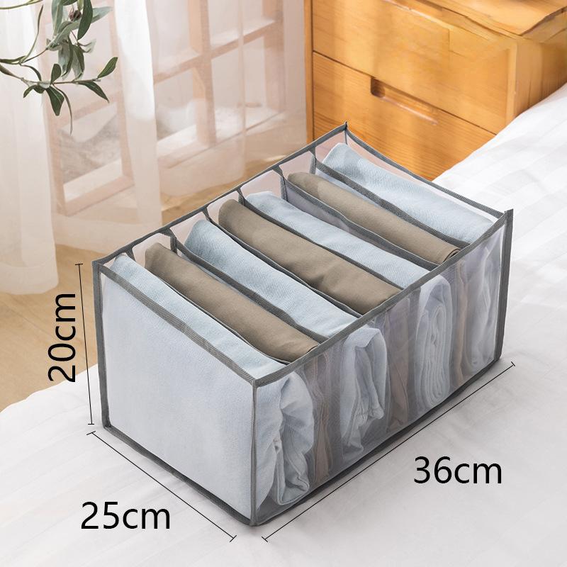Folding Closet Organizer Panties and Socks Storage Boxes Wardrobe Clothes Underwear Organizer Drawers Clothes Separator Boxes