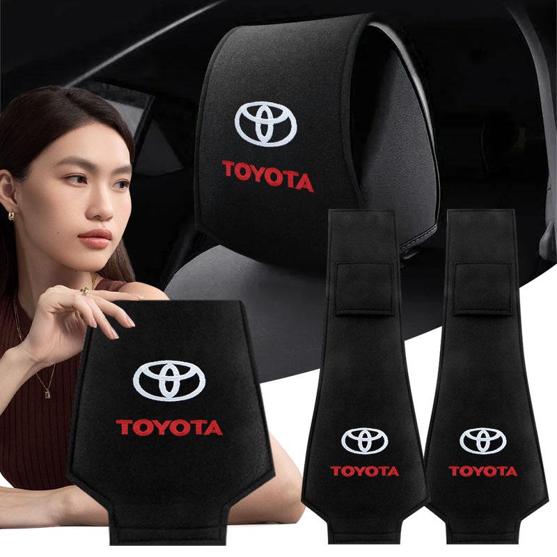 Car Seat Back Headrest Pillow Storage Bag Dustproof Cover For Toyota Avalon Mirai Avensis Prado Hilux VVT-I 4WD Corolla Sw4 TRD