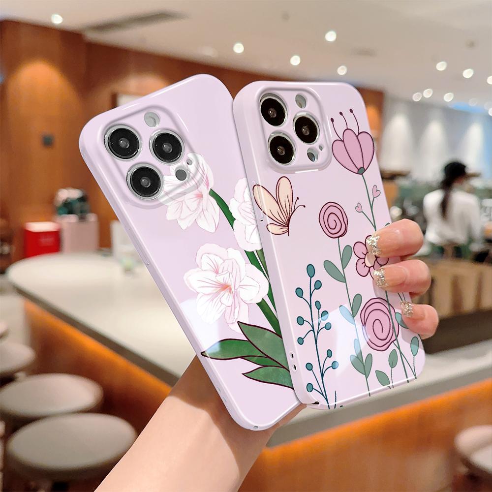 Все включено Пленка Чехол для телефона Мультяшный Модный дизайн Жесткий Чехол Полная защита Защита камеры для OPPO A60 A96 Reno12 Realme C53 C75