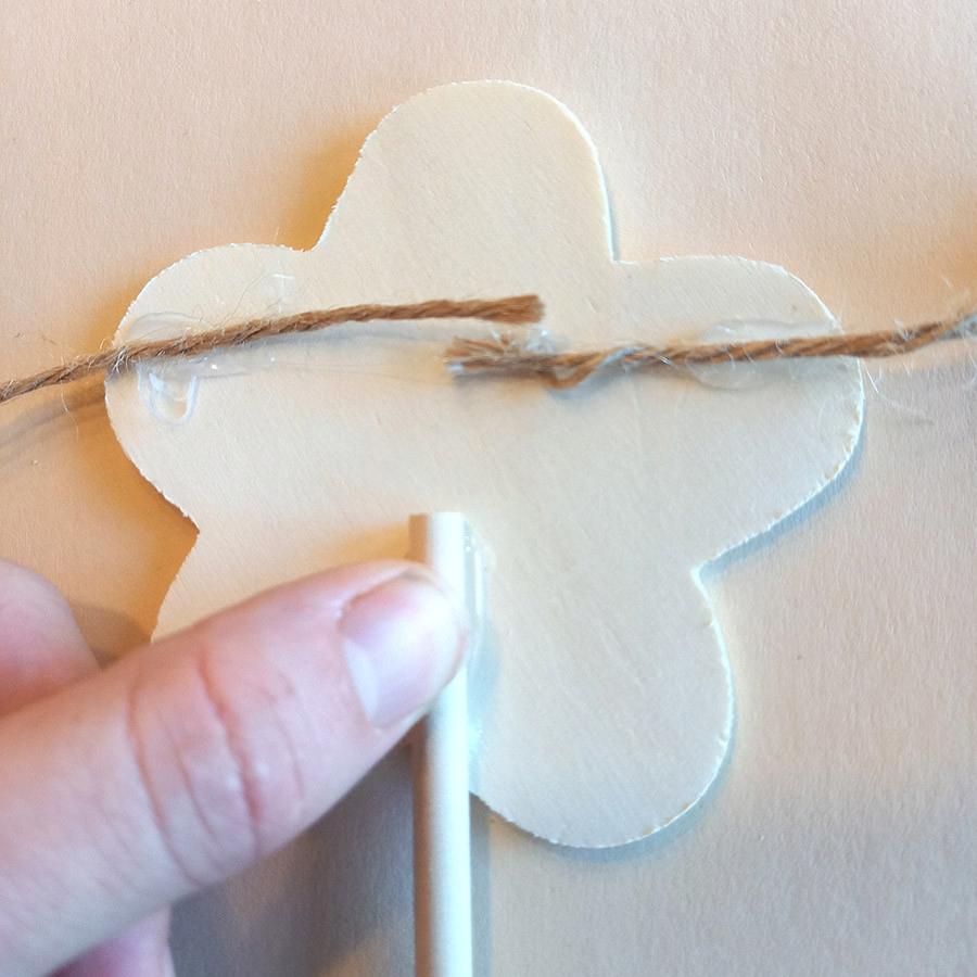 Diy Wooden Figurines Butterflies and Flowers Decoration 12 Pcs