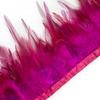 1M 5M 10Meters Dyed Colorful Rooster Chicken Feathers Trim 8-12CM Soft Plumes Ribbon Fringe for Wedding Dress Sewing Decoration