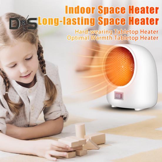 Домашний небольшой обогреватель для помещений Быстрый нагрев Регулируемая температура Бесшумная работа Холодная погода Обогреватель для помещений