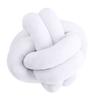 Knotted Ball Pillow Soft Cotton Knotted Ball Throw Pillow Waist Back Cushion for Home Sofa Bed