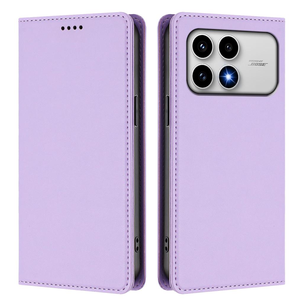 For Xiaomi Redmi K90 5G/Xiaomi Poco F8 Pro Leather Wallet Case Magnetic Closure RFID Blocking Phone Cover