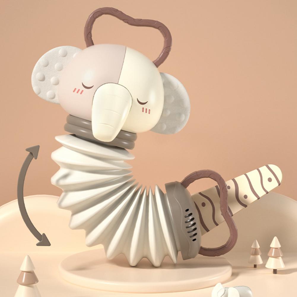 Cartoon Deer Accordion Baby Music Toys Early Education Instrument Electronic Vocal Toy Kids Educational Soothe Toy Children Gift