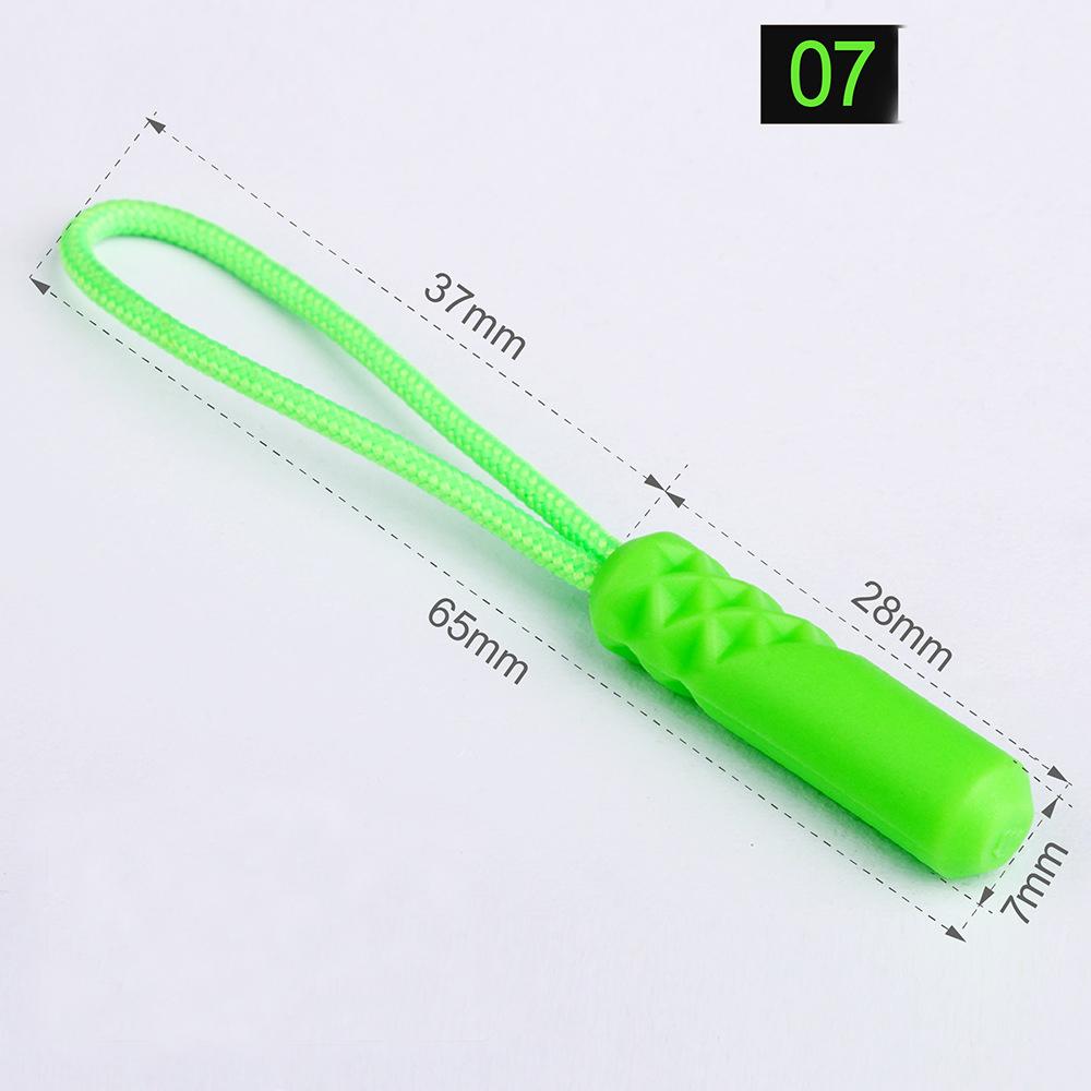 10 шт./лот, 10 цветов, застежки-молнии, съемник на конце, подходит для веревки, сменный зажим, фиксатор сломанной пряжки, чемодан, палатка, рюкзак, шнур на молнии