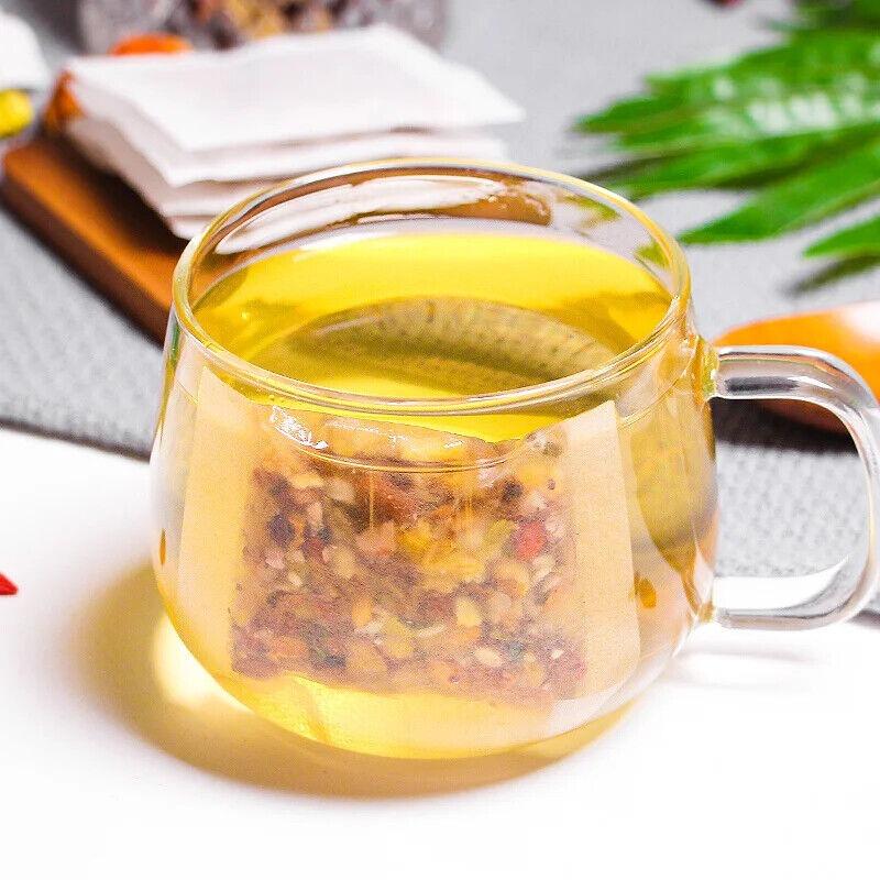 Чай Poria Cocos Taraxacum, полезный травяной чай в пакетиках, 120 г