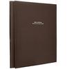 Nakabayashi File Fuel Album Defabine L Size Brown [Large Capacity Type]
