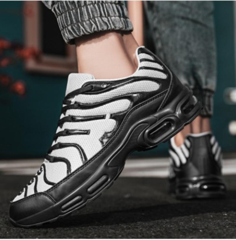 Large Size Casual Sports Breathable Lightweight Trendy Men's Shoes Comfortable Breathable Lace-Up Heighten Breathable Versatile