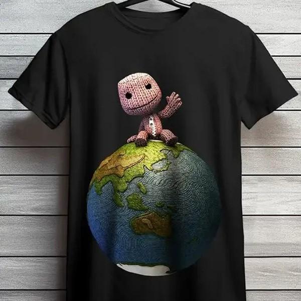 Little Big Planet Sackboy Graphic Unisex T-Shirt S-5XL - Video Game Apparel
