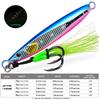 Luminous Long-Casting Deep-Sea Fishing Lure with Double Hooks for Mackerel and Other Giant Fish