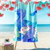 Cute Lyra Print Beach Towel, Large Soft Quick Dry Towel for Beach Camping Swimming