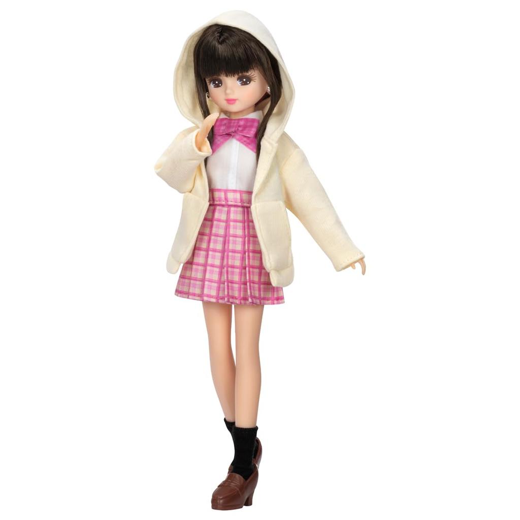 TAKARA TOMY Кукла JK Школьная жизнь Ролевая игра Игрушка 3 и Ликка-тян LD-06 Ликка-тян Наряды (Возраст до)